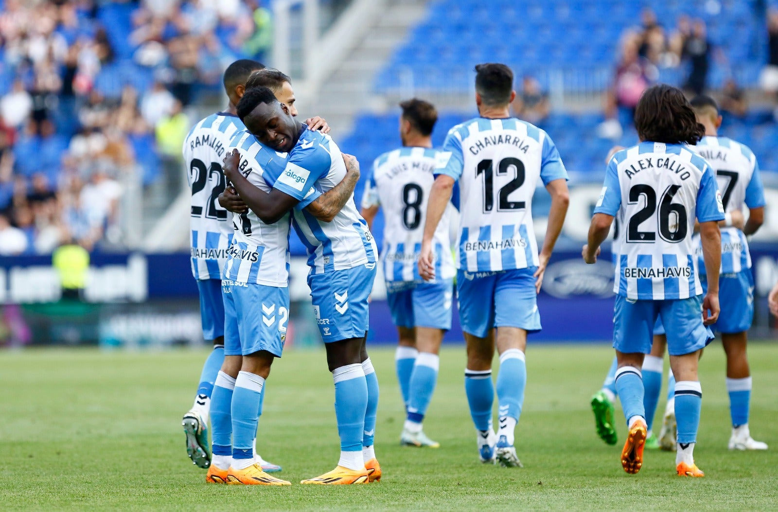 Así fue el Málaga-Ibiza, el partido del adiós a Segunda