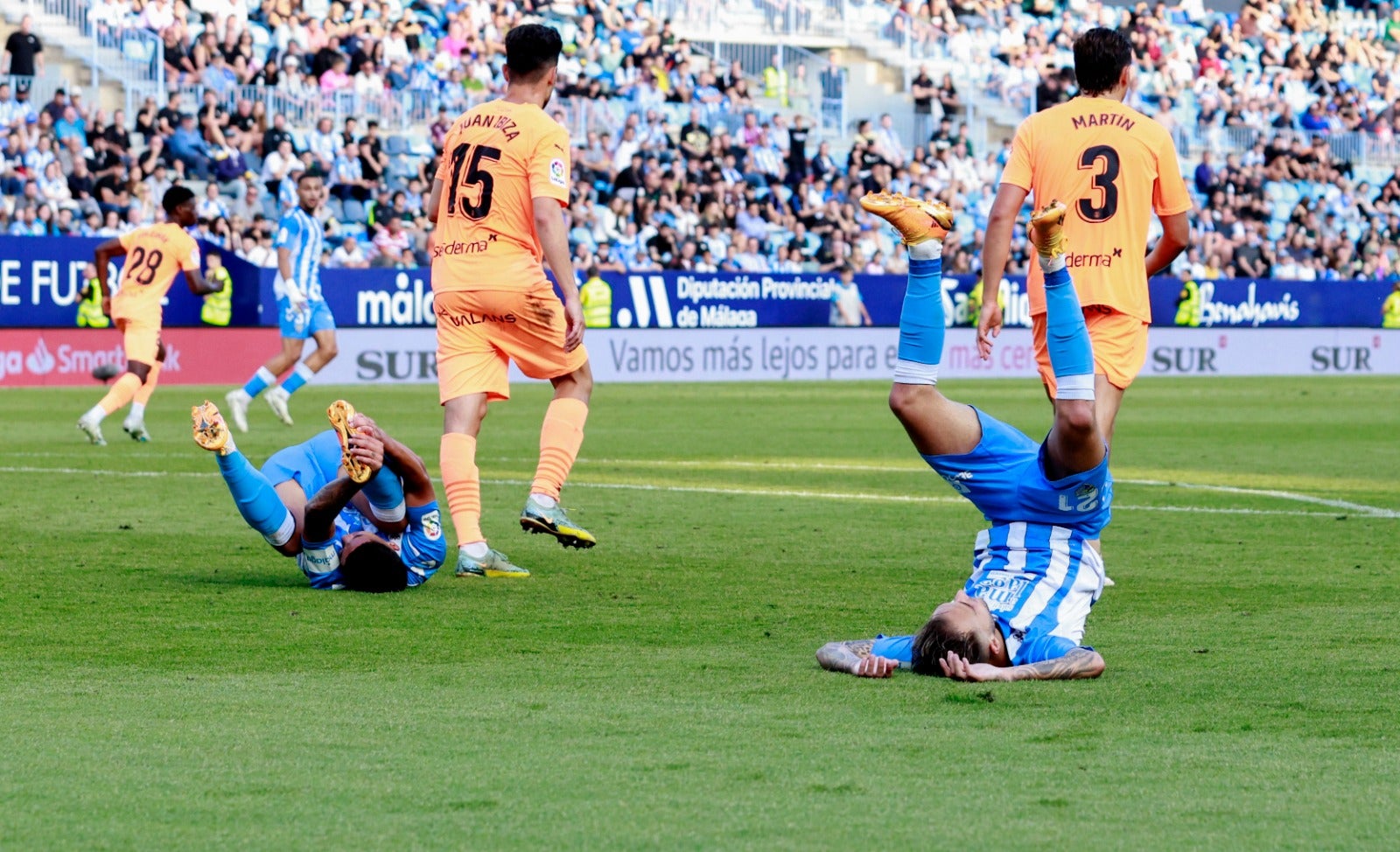 Así fue el Málaga-Ibiza, el partido del adiós a Segunda