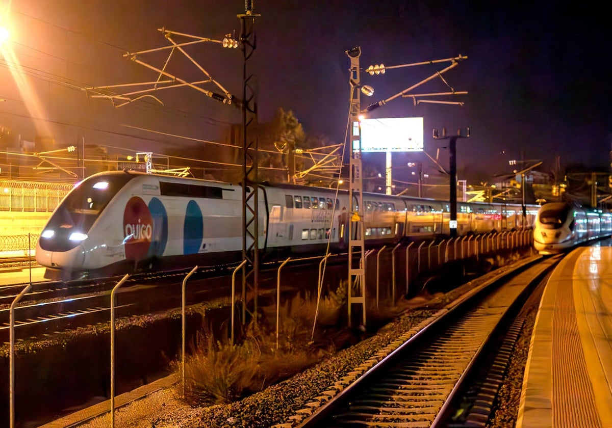 Los trenes de Ouigo ya están haciendo pruebas en Málaga