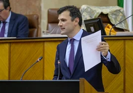 Bruno García, parlamentario andaluz y próximo alcalde de Cádiz.