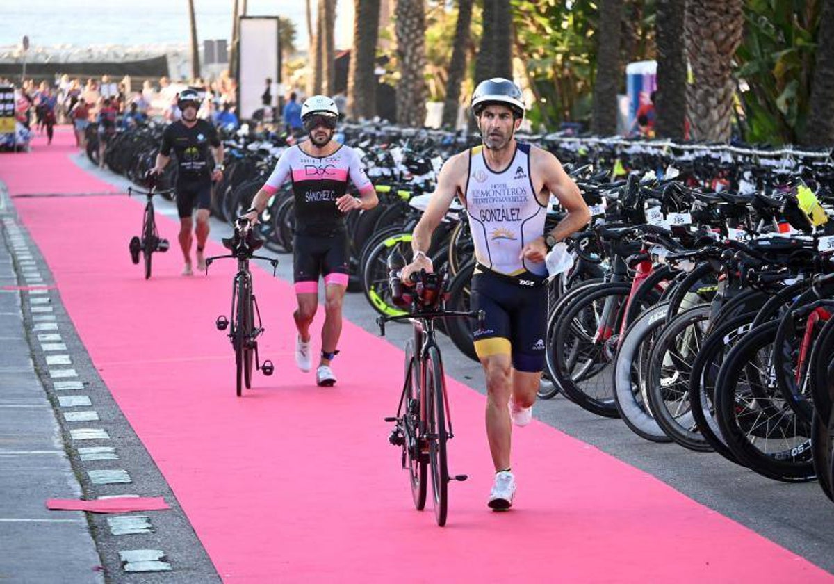 San Pedro alberga el domingo la XXIV edición del Triatlón Marbella, con 400 participantes