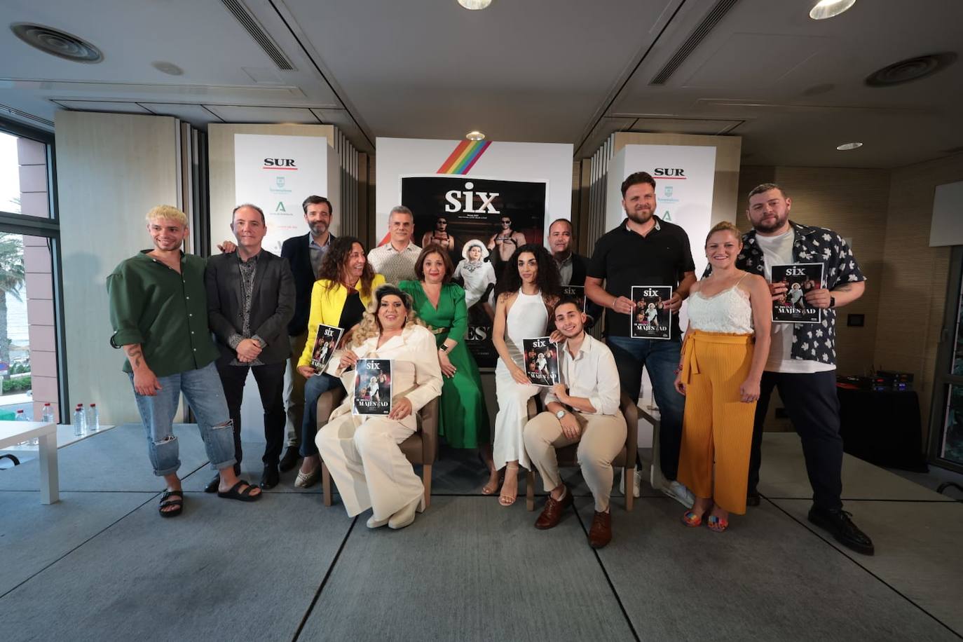 La presentación de la quinta revista de SIX, en fotos