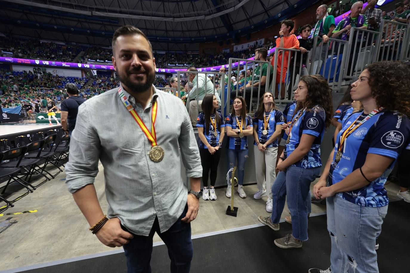 El segundo partido de play-off entre Unicaja y Tenerife, en fotos