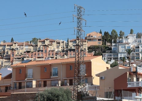 Imagen secundaria 1 - Apoyos eléctricos en la zona de El Atabal, Hacienda Paredes y Camino de los Almendrales.