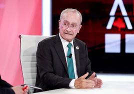 Francisco de la Torre, durante su participación en el programa.