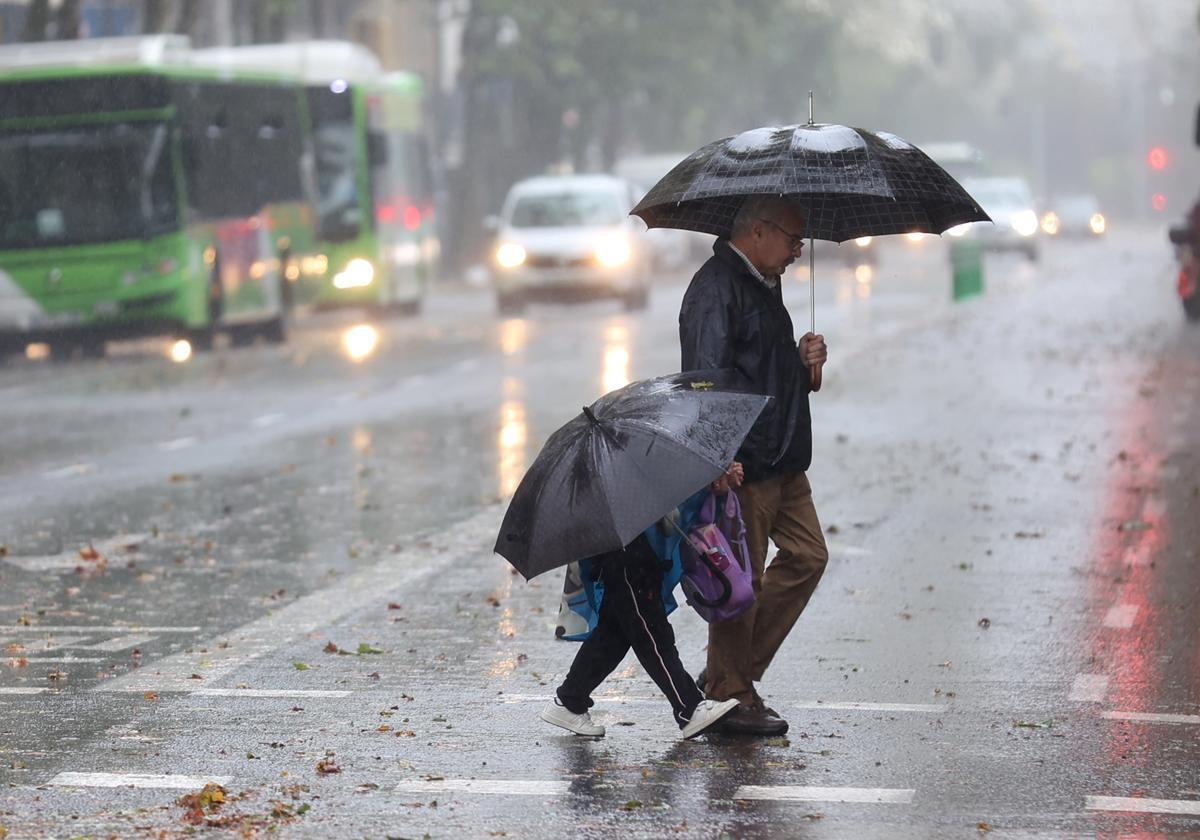 Avisos amarillos este viernes por lluvias y tormentas en siete provincias andaluzas