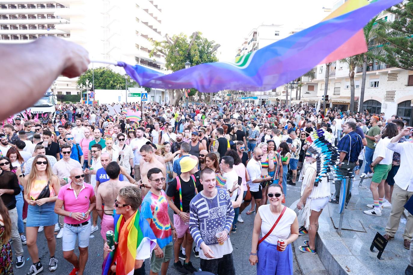 El desfile del Pride Torremolinos 2023, en imágenes