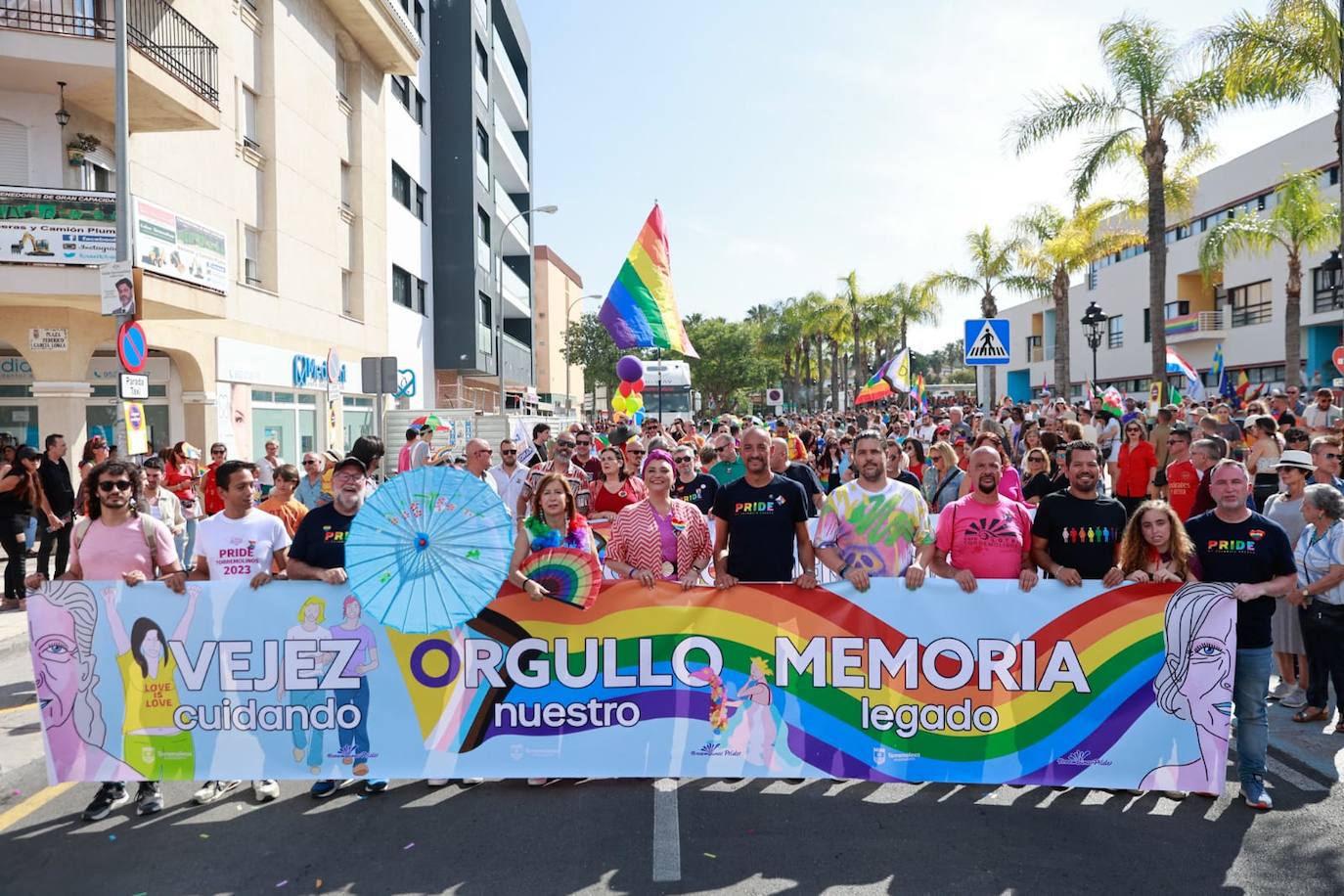 El desfile del Pride Torremolinos 2023, en imágenes