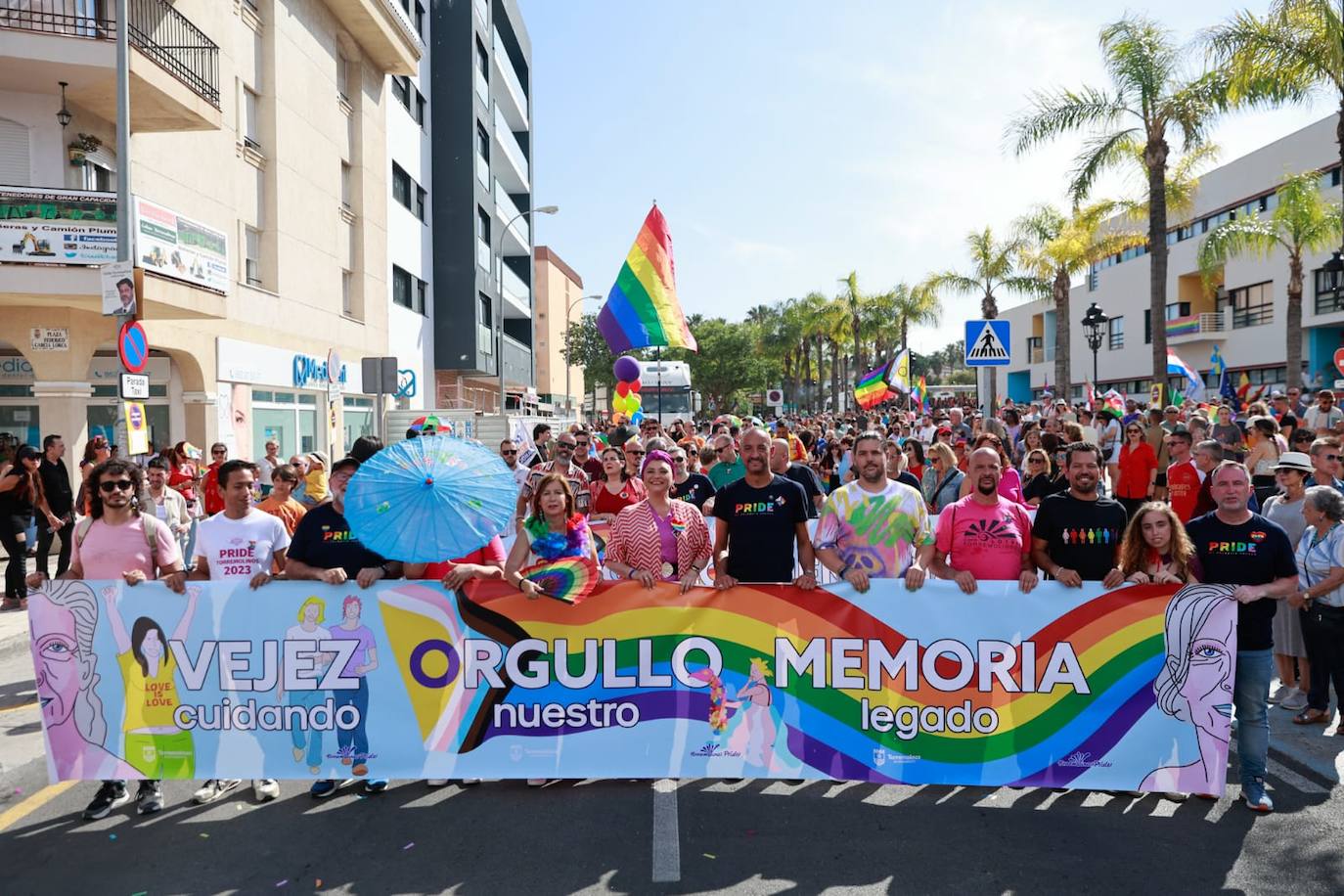 El desfile del Pride Torremolinos 2023, en imágenes