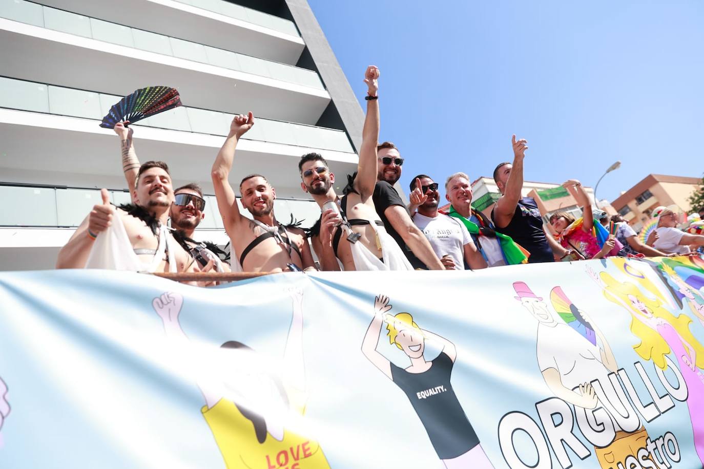 El desfile del Pride Torremolinos 2023, en imágenes