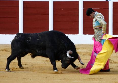 Imagen secundaria 1 - Fortes sale a hombros en su encerrona en Antequera