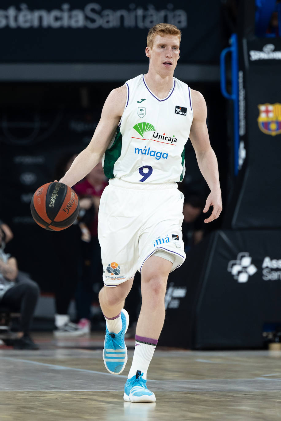 El primer encuentro de semifinales entre Barça y Unicaja, en imágenes