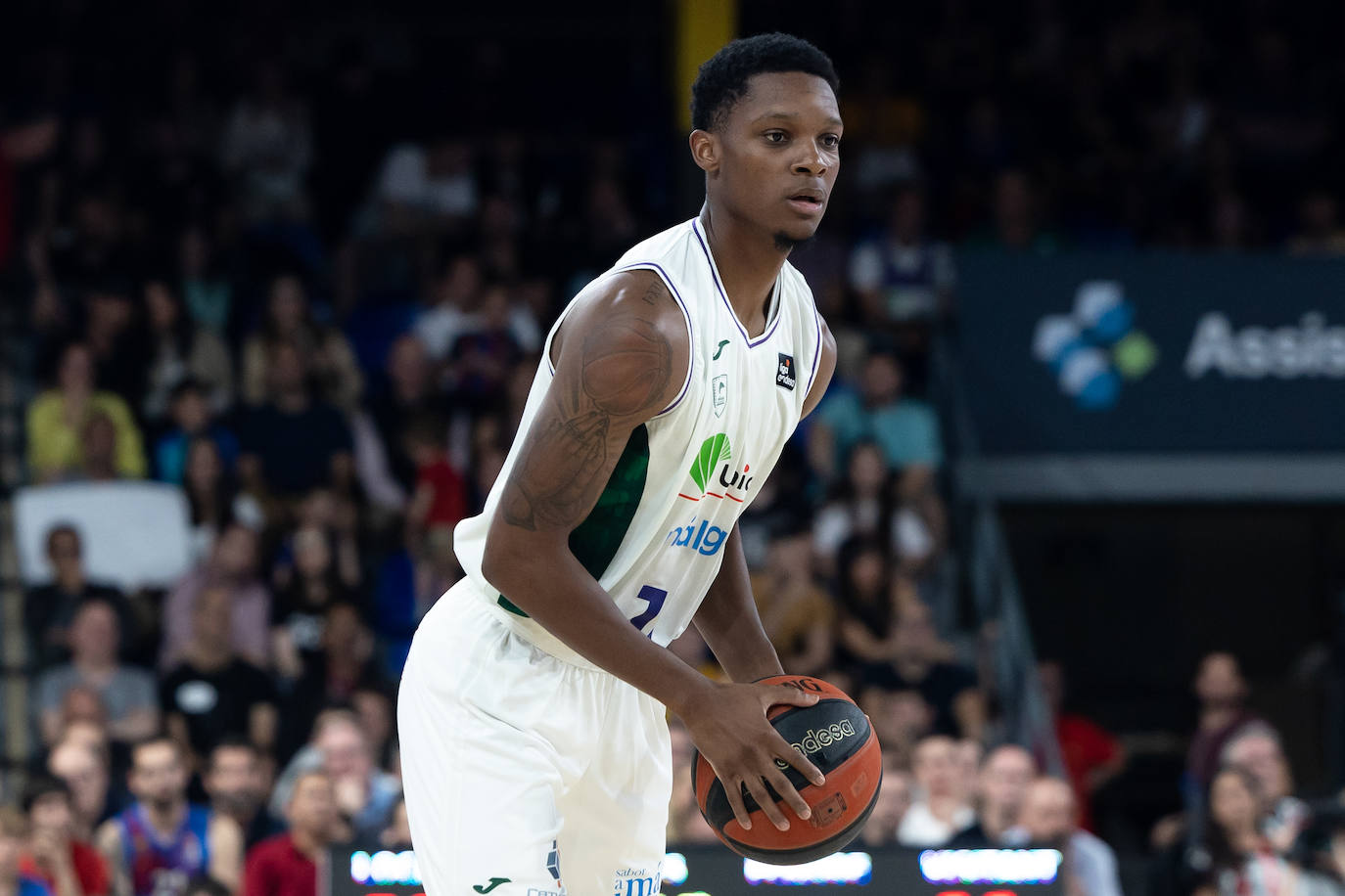El primer encuentro de semifinales entre Barça y Unicaja, en imágenes