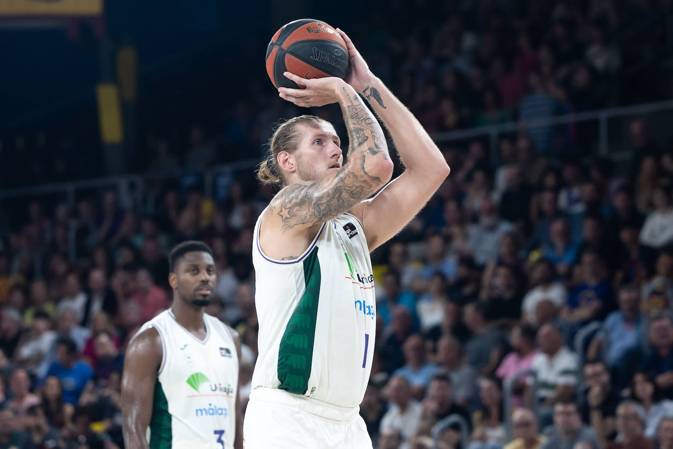 El primer encuentro de semifinales entre Barça y Unicaja, en imágenes