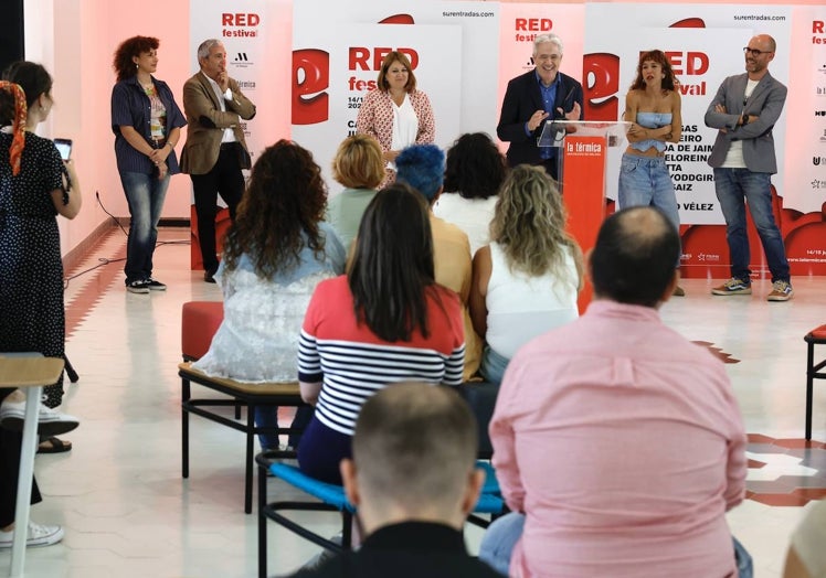 Un momento de la presentación del RED Festival.