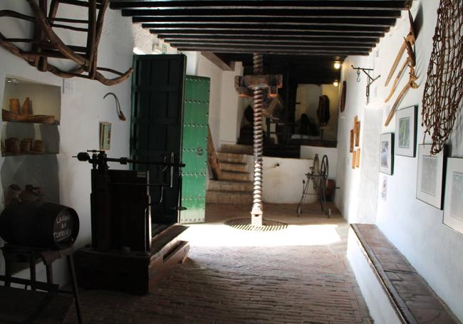 Interior del Lagar de Torrijos.