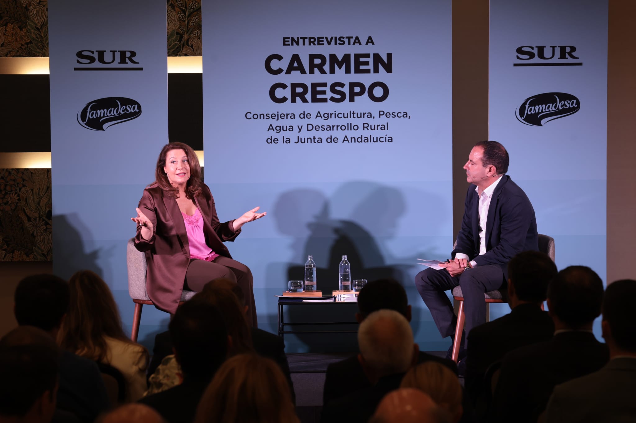 El agro andaluz, a examen en una entrevista con la consejera de Agricultura Carmen Crespo