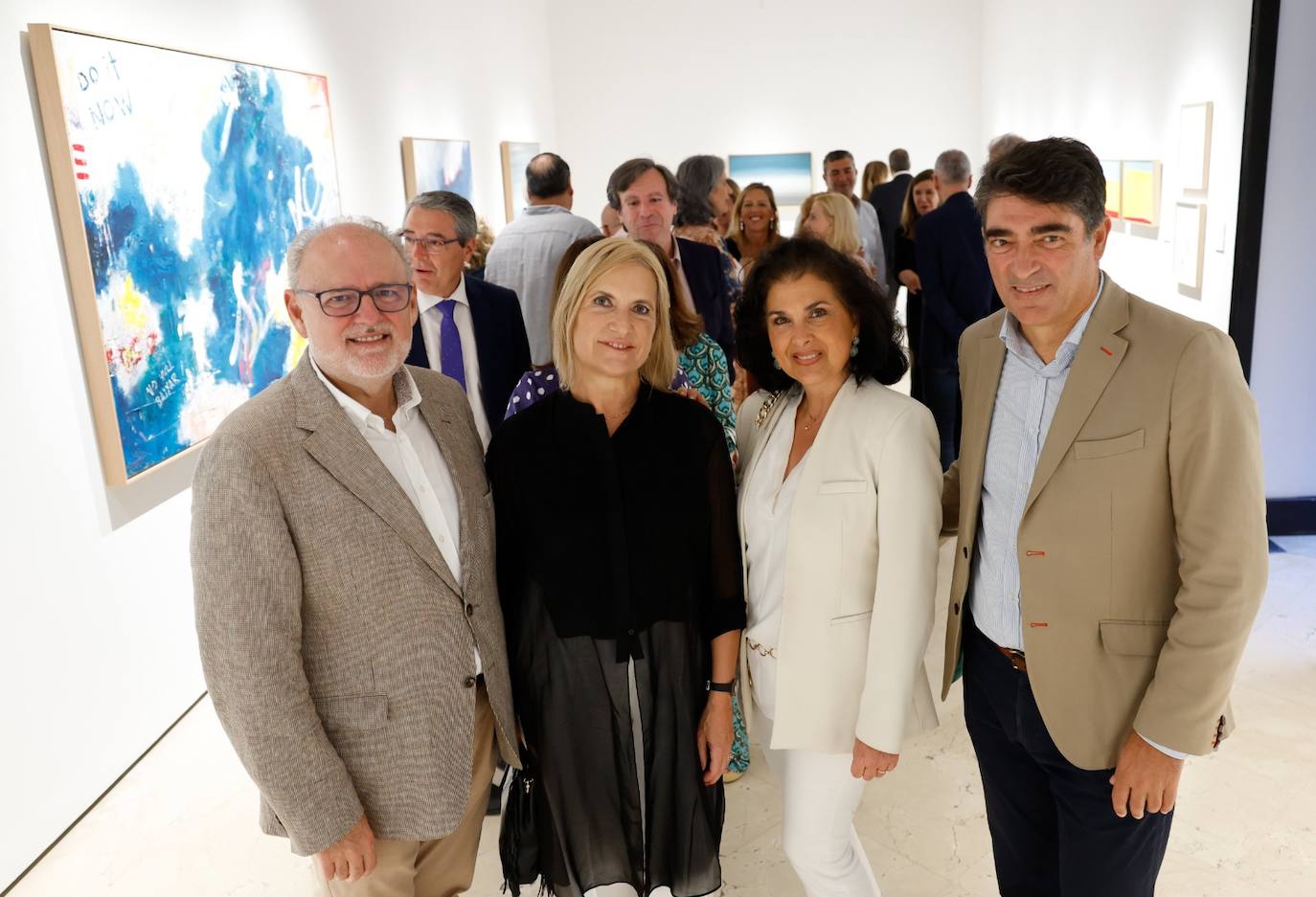 Así fue la inauguración de la exposición de Manolo Castillo &#039;Lugares perdidos&#039;