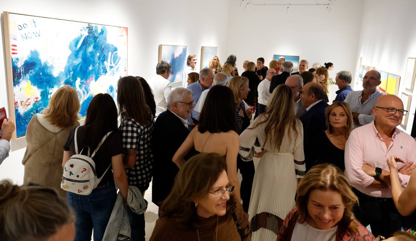 Así fue la inauguración de la exposición de Manolo Castillo &#039;Lugares perdidos&#039;