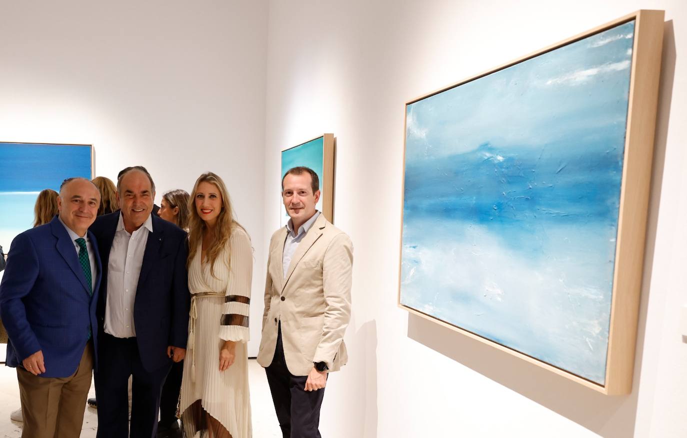 Así fue la inauguración de la exposición de Manolo Castillo &#039;Lugares perdidos&#039;