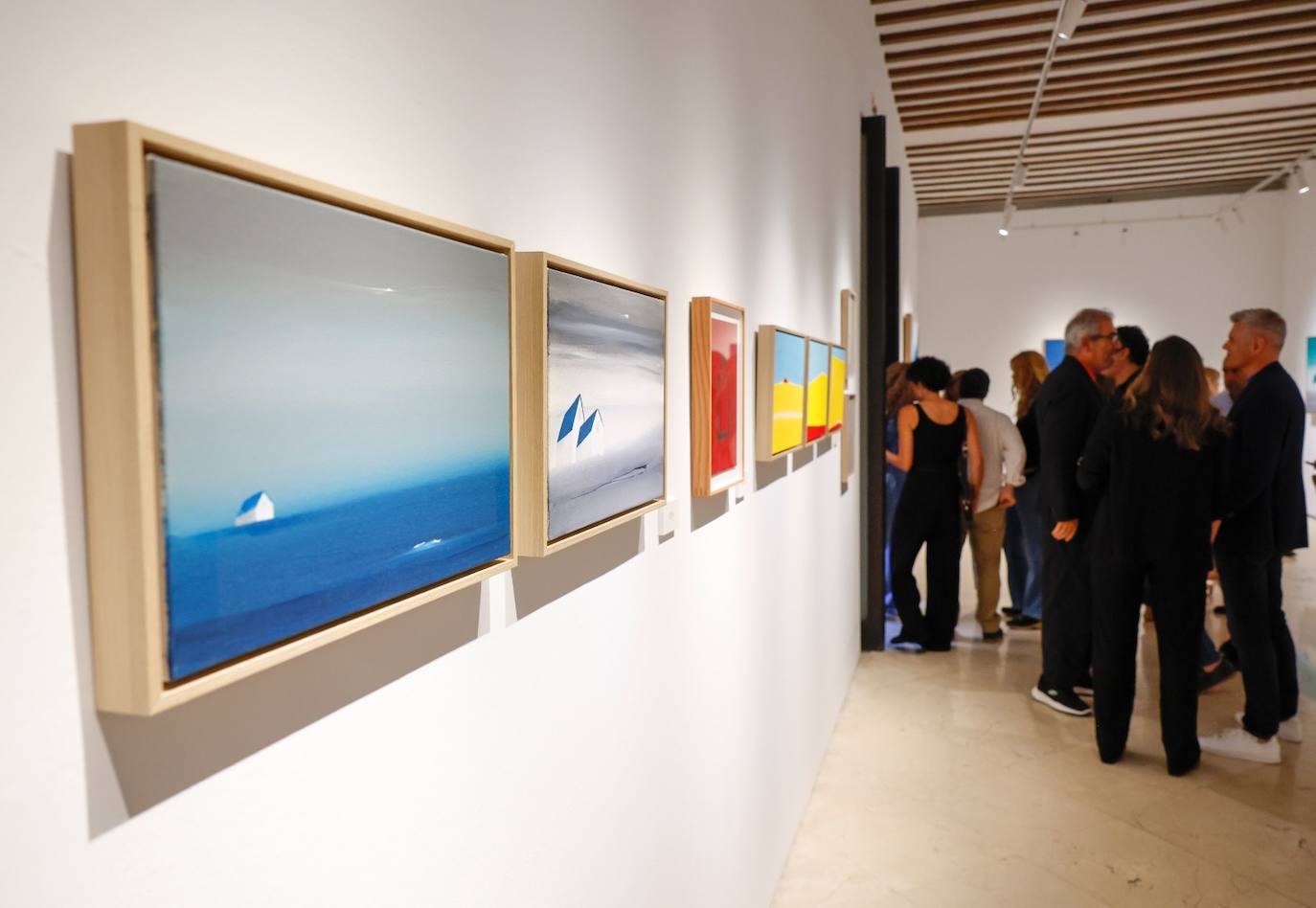 Así fue la inauguración de la exposición de Manolo Castillo &#039;Lugares perdidos&#039;