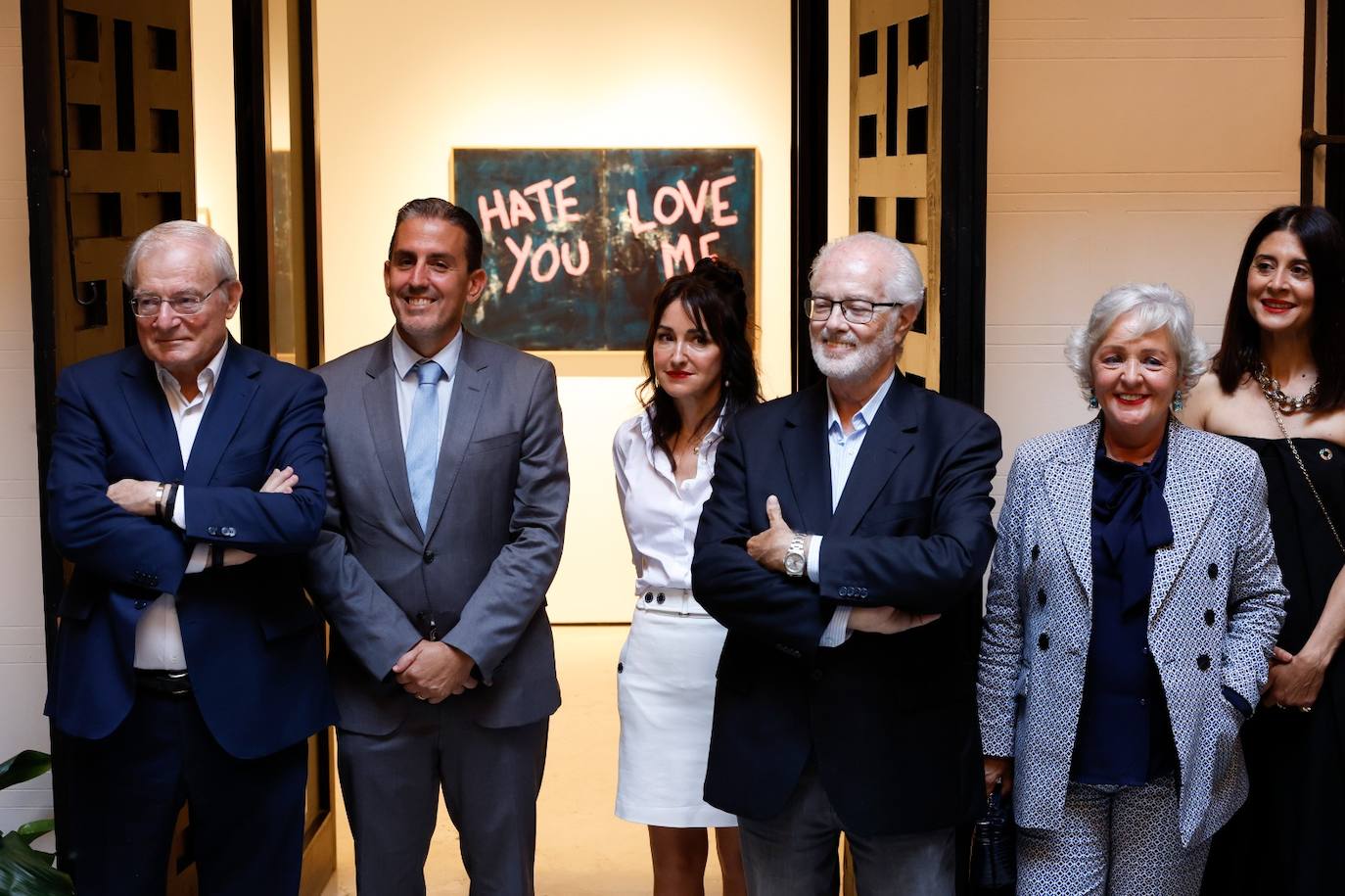 Así fue la inauguración de la exposición de Manolo Castillo &#039;Lugares perdidos&#039;