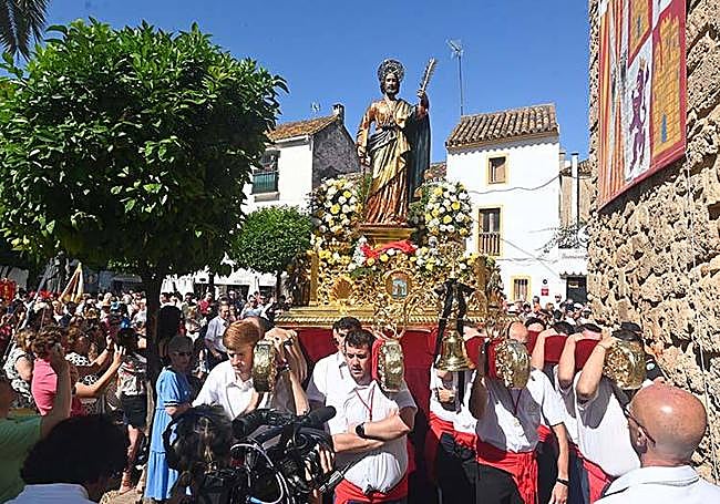 San Bernabé en la procesión de Marbella.