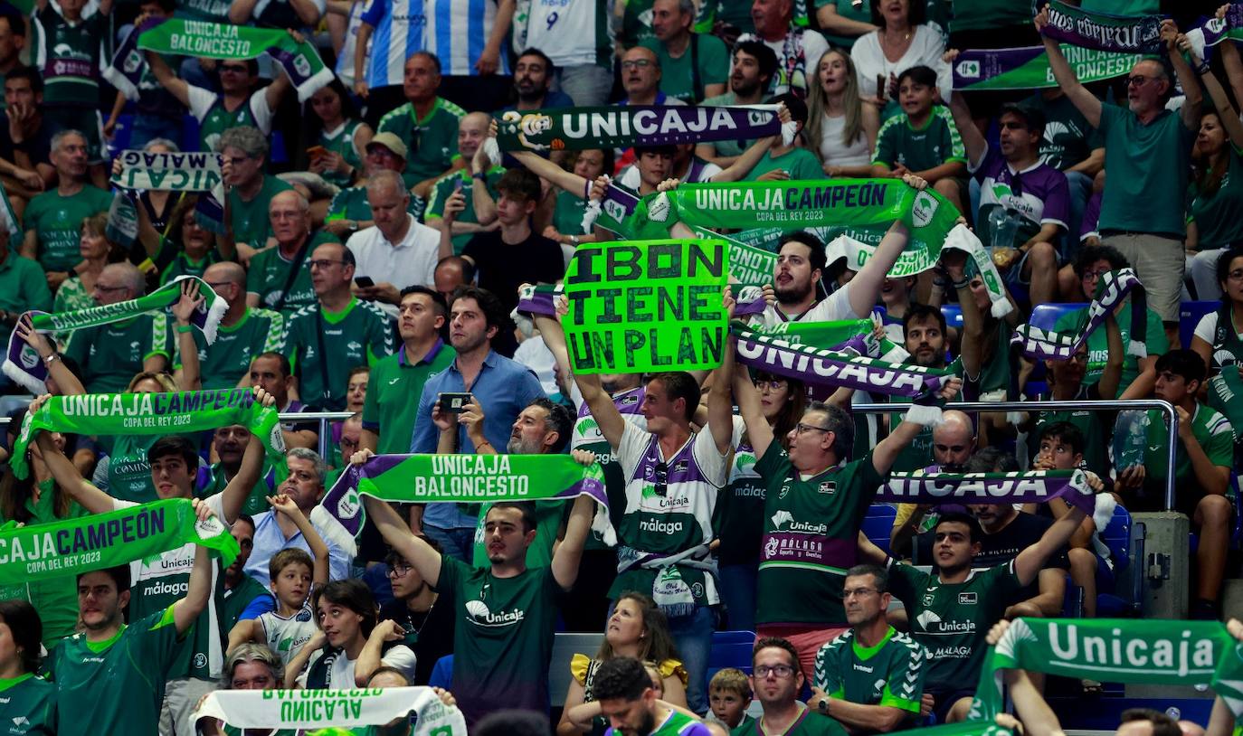 El tercer partido de la serie Unicaja-Barça, en imágenes