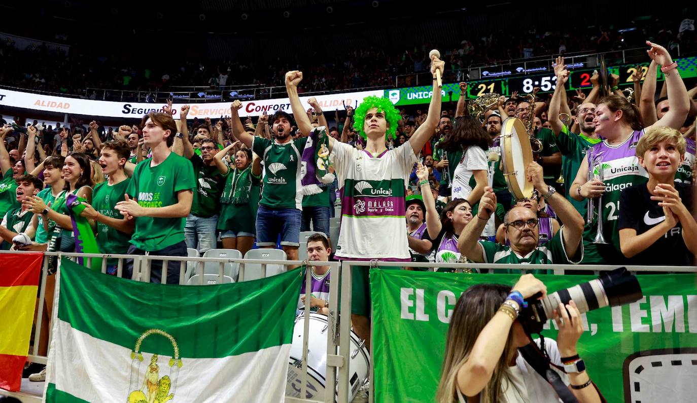 El tercer partido de la serie Unicaja-Barça, en imágenes