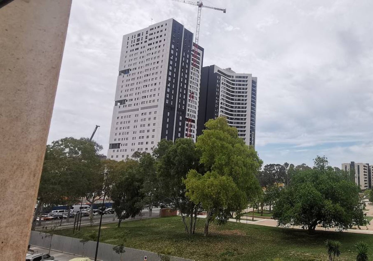 Torres de planta baja más 29 que se han levantado en Martiricos.