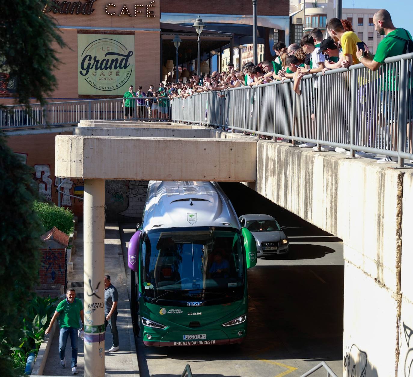 El Unicaja se despide de sus aficionados en Le Grand Café