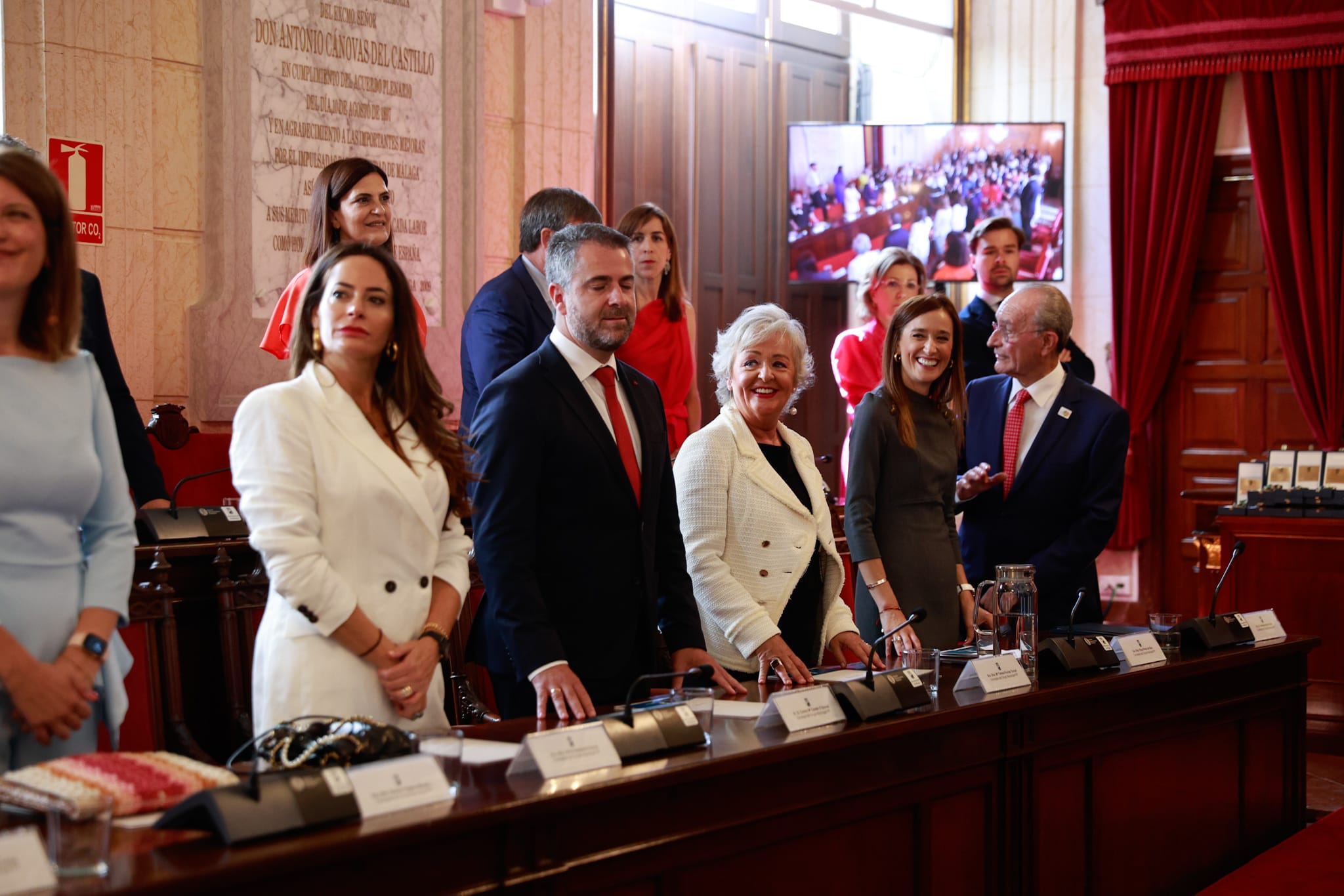 La constitución del Ayuntamiento de Málaga, en imágenes