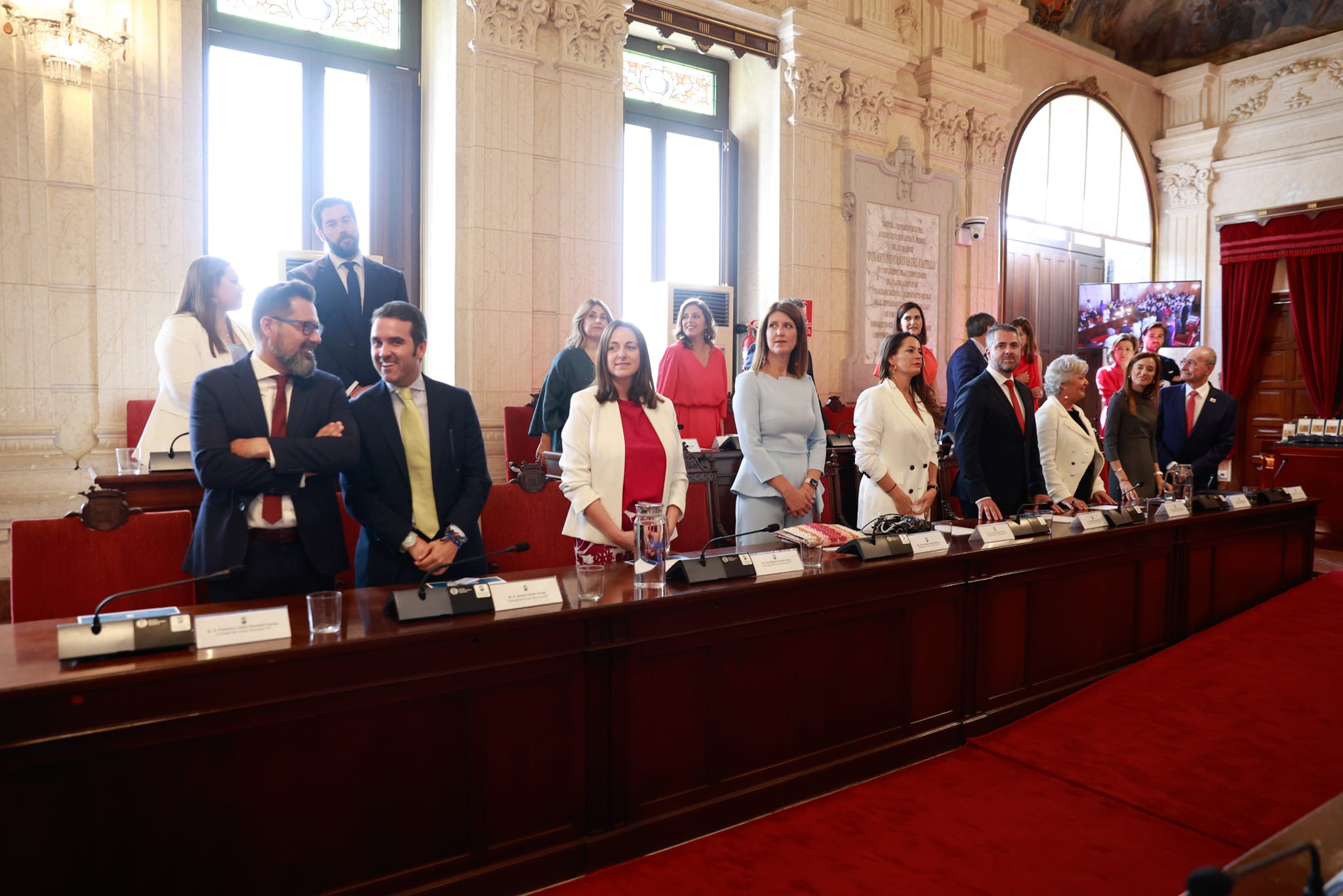 La constitución del Ayuntamiento de Málaga, en imágenes