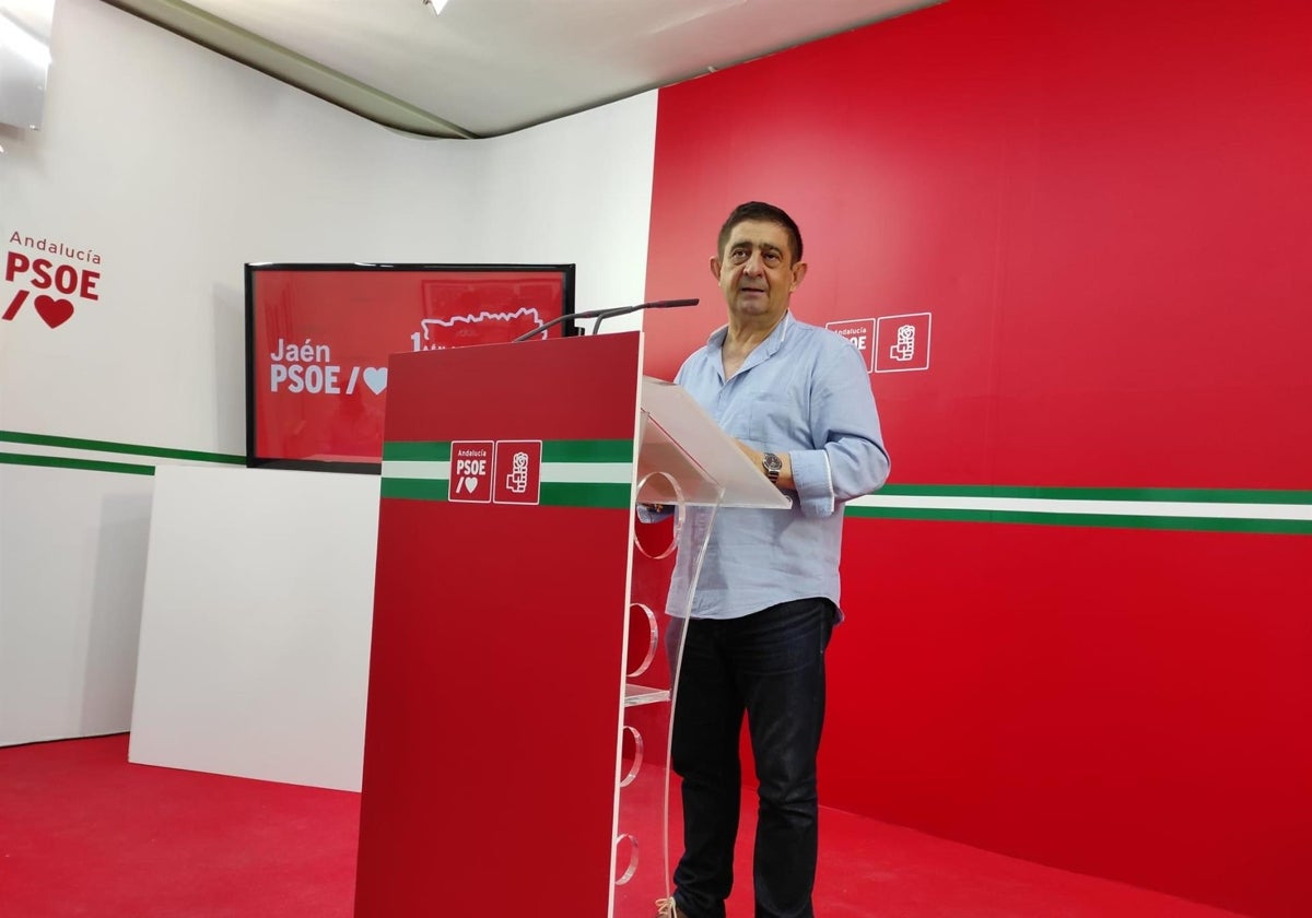 El secretario general del PSOE de Jañen, Francisco Reyes.