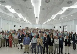 Una imagen de la asamblea general de Dcoop, celebrada este jueves.