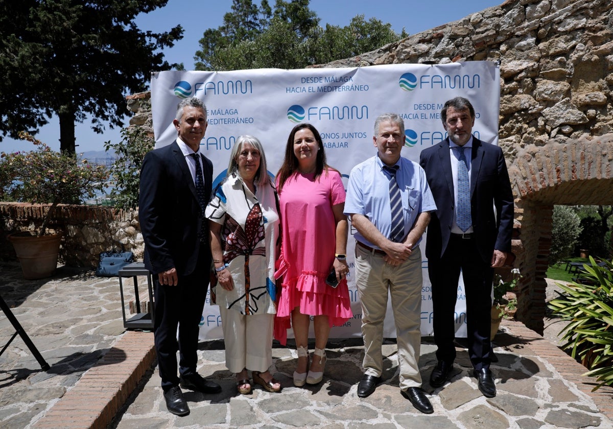 Miembros de la nueva Fundación Aula del Mar Mediterráneo.