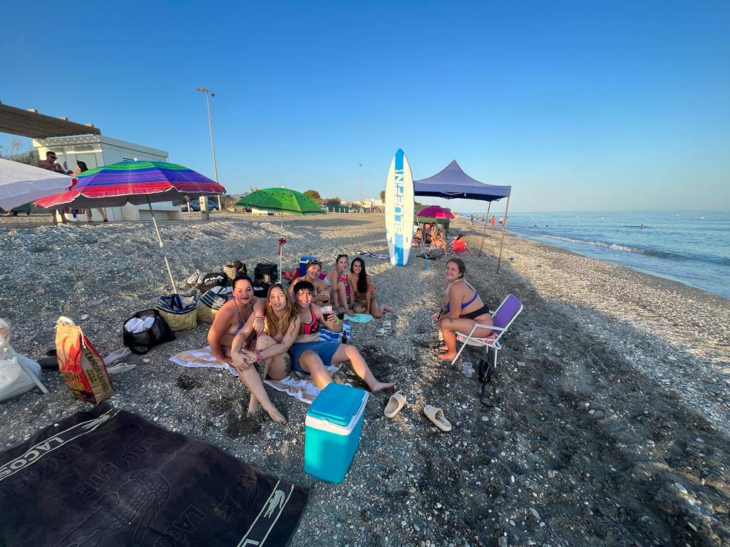 El Playazo, en Nerja