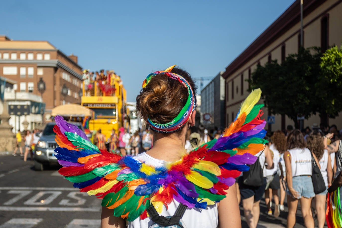 La celebración del día grande del Orgullo de Sevilla, en imágenes