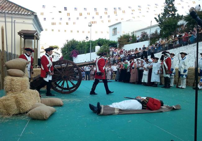 Recreación en Macharaviaya.