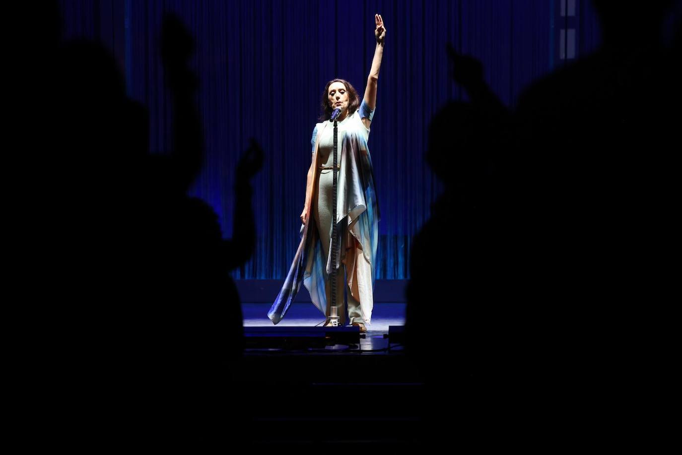 Luz Casal conquista el Teatro Cervantes
