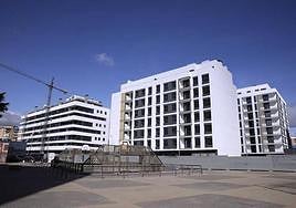 Una promoción de viviendas en Málaga.