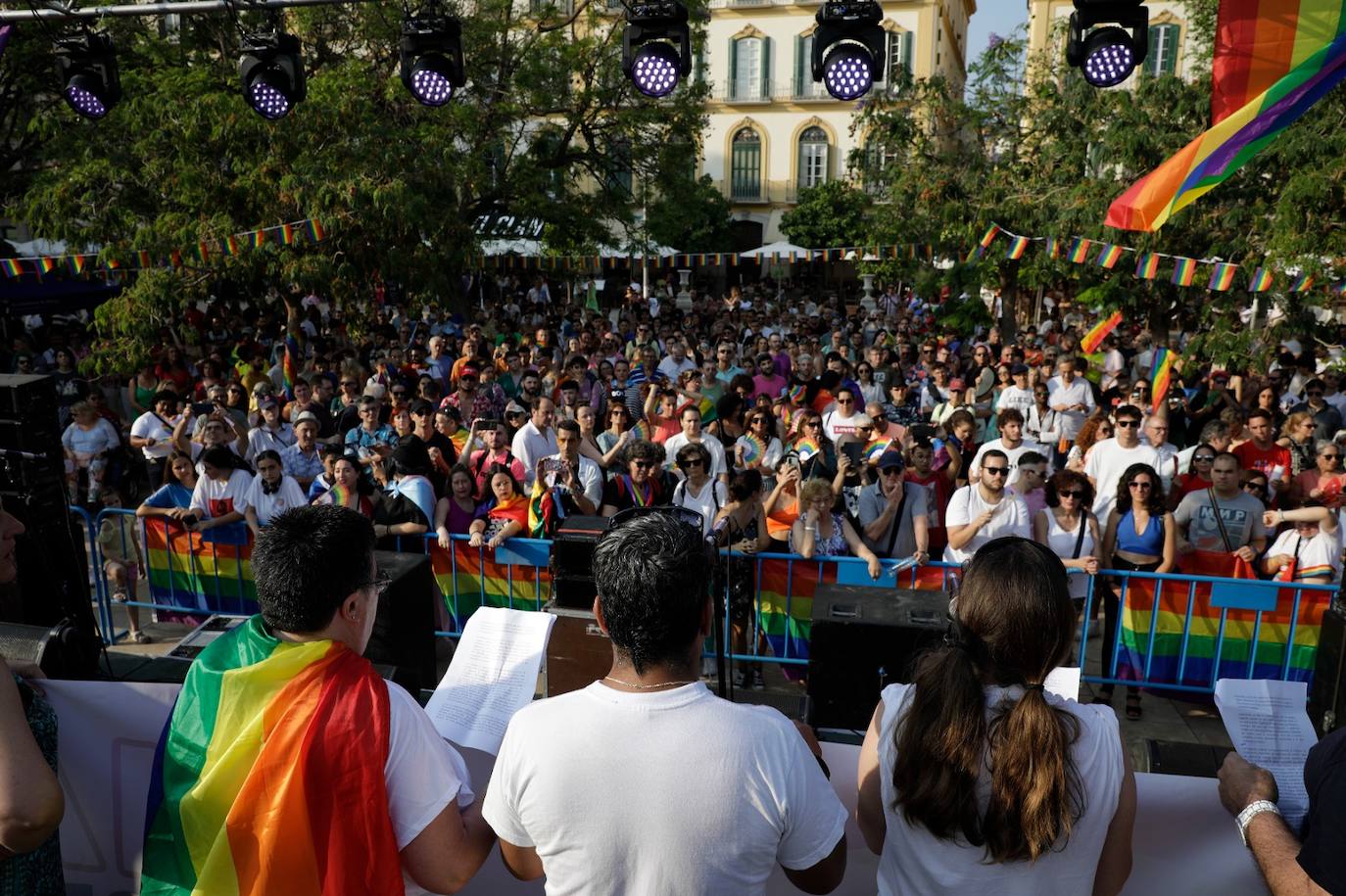 La manifestación en Málaga del Orgullo, en imágenes