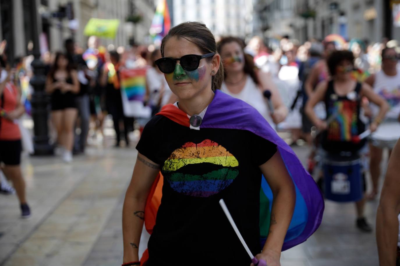 La manifestación en Málaga del Orgullo, en imágenes