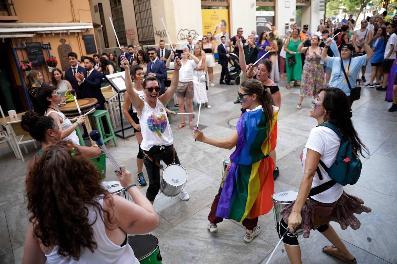 La manifestación en Málaga del Orgullo, en imágenes