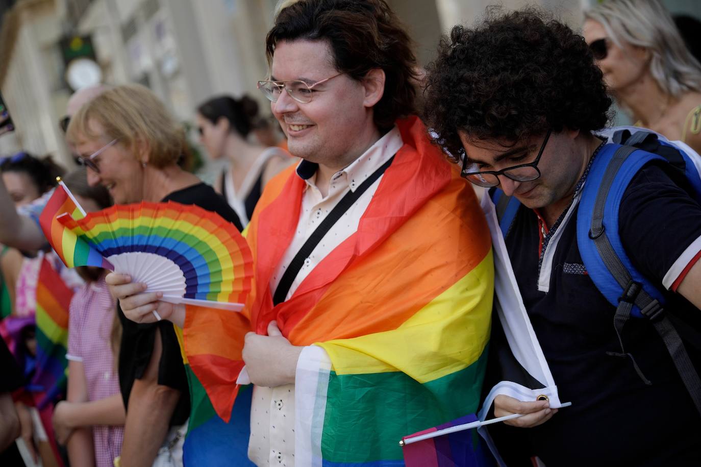 La manifestación en Málaga del Orgullo, en imágenes