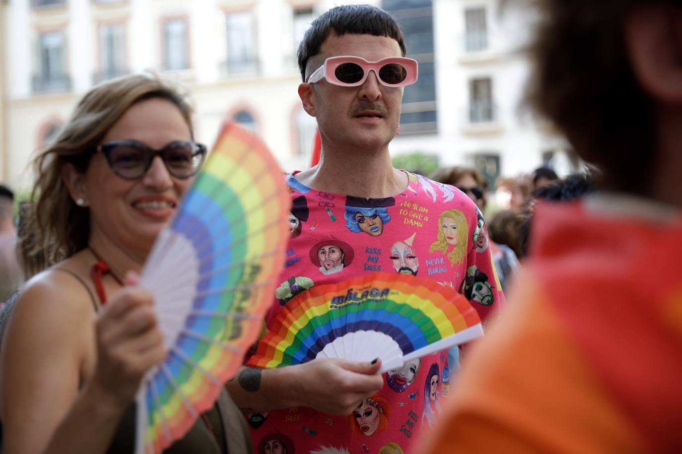 La manifestación en Málaga del Orgullo, en imágenes