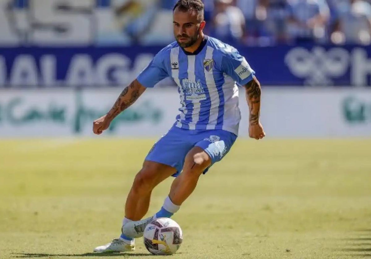 Javi Jiménez, durante un partido esta temporada.