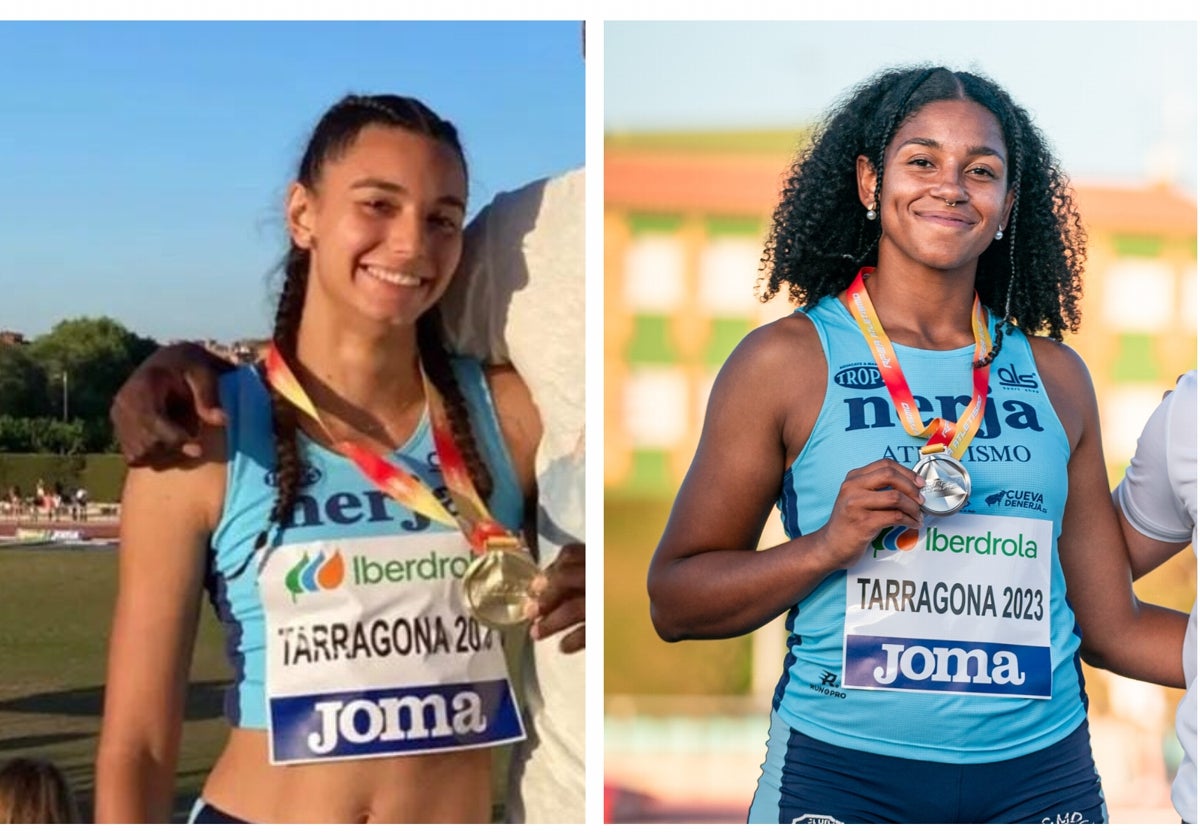 Dos malagueñas se suben al podio del Nacional sub-23 de atletismo