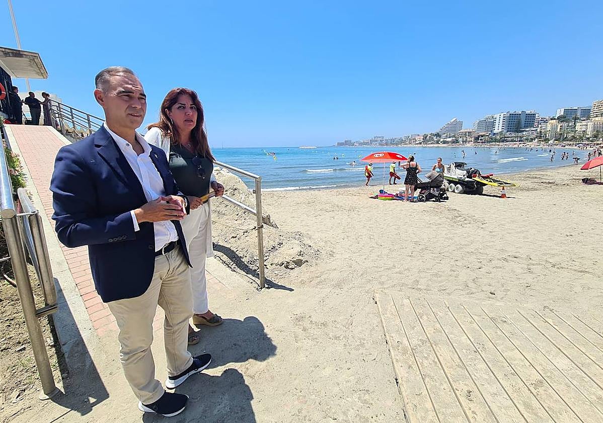 Finalizan las obras para estabilizar las playas Malapesquera y Santa Ana en Benalmádena