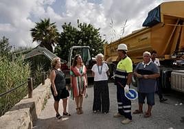 El Ayuntamiento de Málaga comienza los trabajos del plan de limpieza de los arroyos de la ciudad